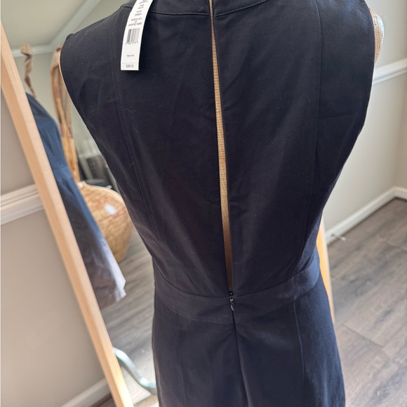 Theory Black Sleeveless Mini Dress 8 - Picture 4 of 9